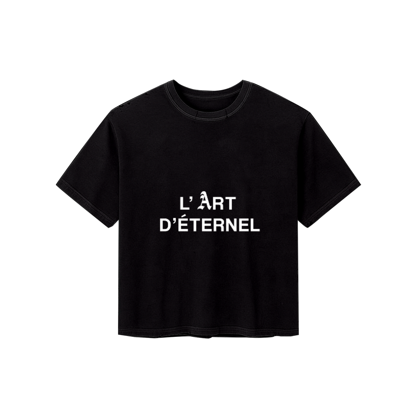 L'ART D'ÉTERNEL T-SHIRT BLACK