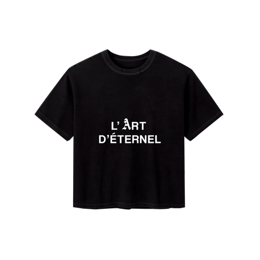 L'ART D'ÉTERNEL T-SHIRT BLACK