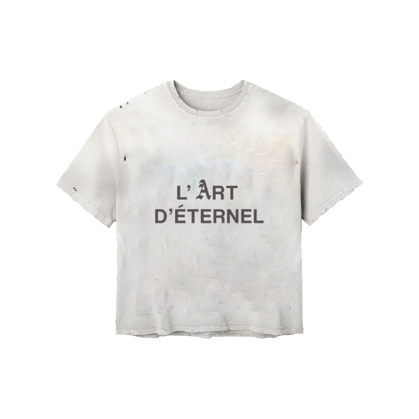 L'ART D'ÉTERNEL T-SHIRT CREAM