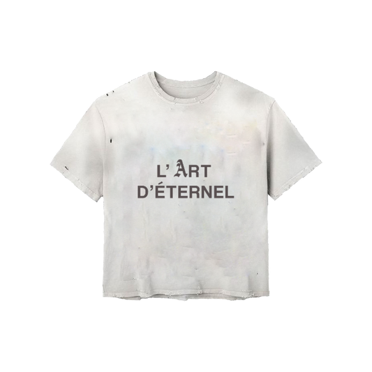 L'ART D'ÉTERNEL T-SHIRT CREAM
